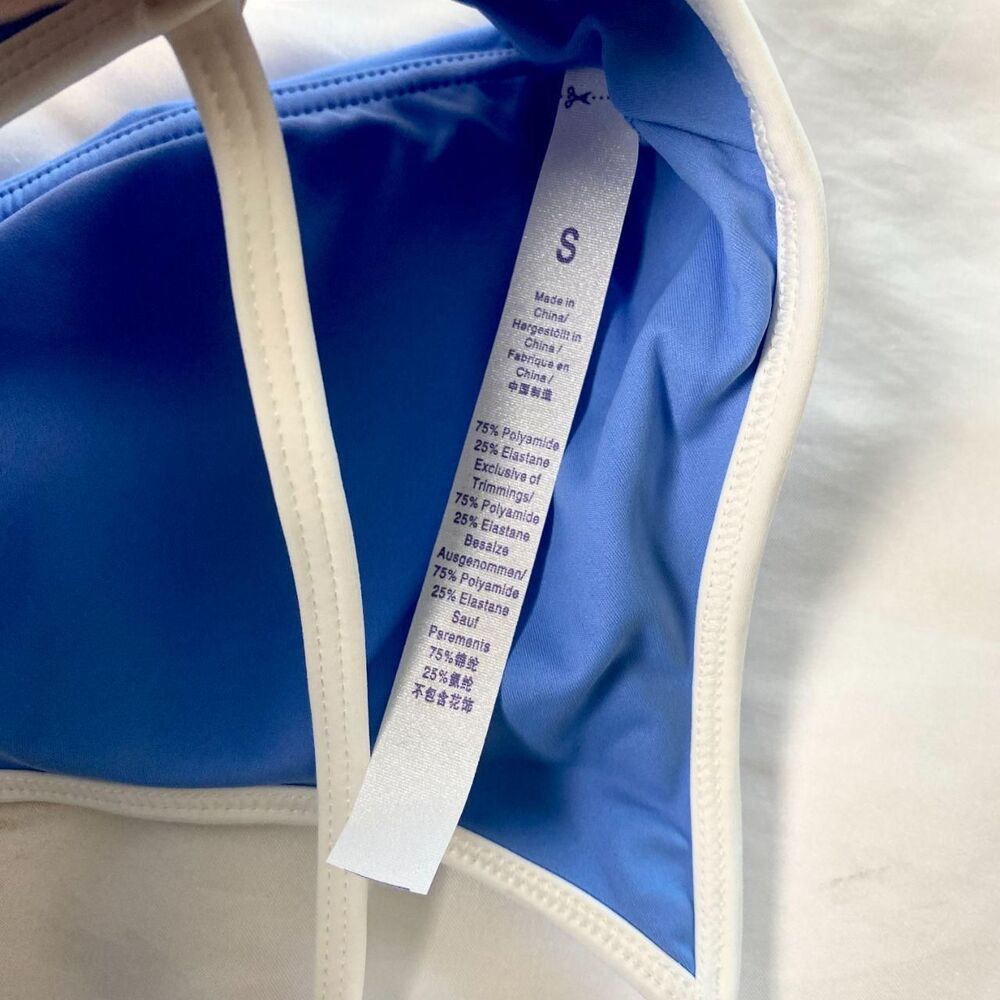 NWOT Amazon Baby Blue Seamless Sexy Matching Workout Set S - Picture 6 of 8
